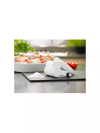 ZYLISS | Käsereibe CLASSIC mit Edelstahl-Feintrommel Weiss | 